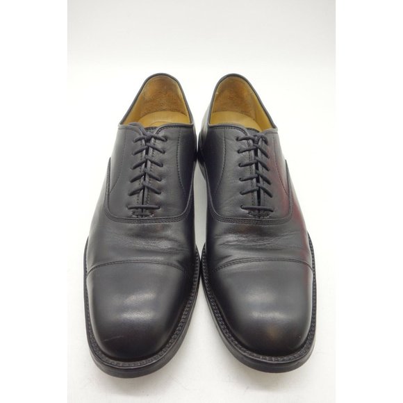 Daniel Cremieux Black Leather Cap Toe Lace Up Oxfords Shoes Men\'s 10.5 D main image 9